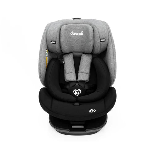 Καθισματάκι Αυτοκινήτου i-Size με Isofix Black-Grey 0-36 kg