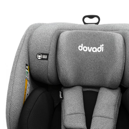 Καθισματάκι Αυτοκινήτου i-Size με Isofix Black-Grey 0-36 kg