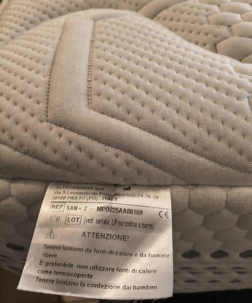 Massaggio Deluxe King Size Ανατομικό Στρώμα Memory Foam 200x200cm