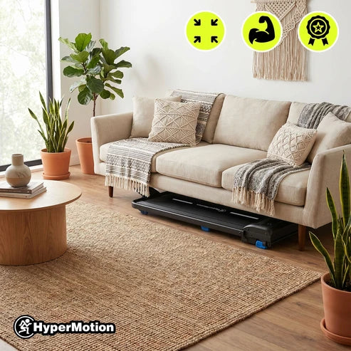 Πτυσσόμενος διάδρομος γυμναστικής 2 σε 1 για το σπίτι